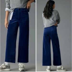 NWOT Maeve Colette corduroy full length wide leg pants